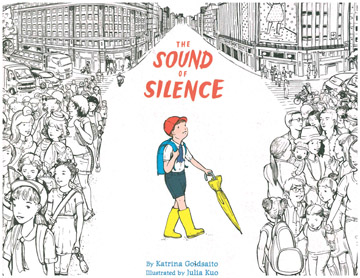 Book cover for the sound of silence