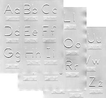 Picture of Tactile Alphabet Letters
