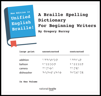 Braille Spelling Dictionary