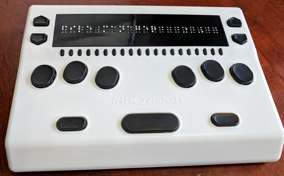 Photo of the braille me