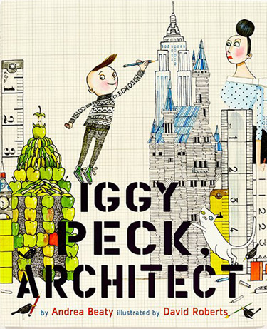 Activity page for Iggy Peck Book