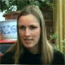 Sabriye Tenberken being interviewed for the Oprah Winfrey show.