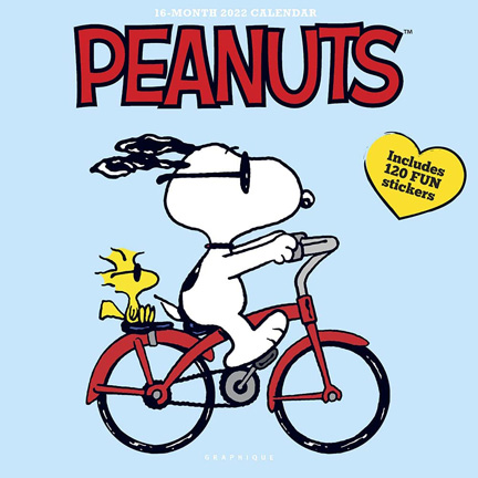 Cover of Peanuts calendar