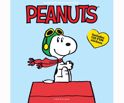 Cover of Peanuts calendar