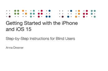 Picture of Getting Started with the iPhone and iOS 15