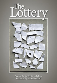 book cover for script of the lottery