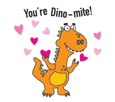 2020 Dino-mite valentines