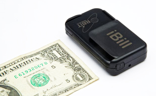 photo of the iBill Talking Banknote Identifier.
