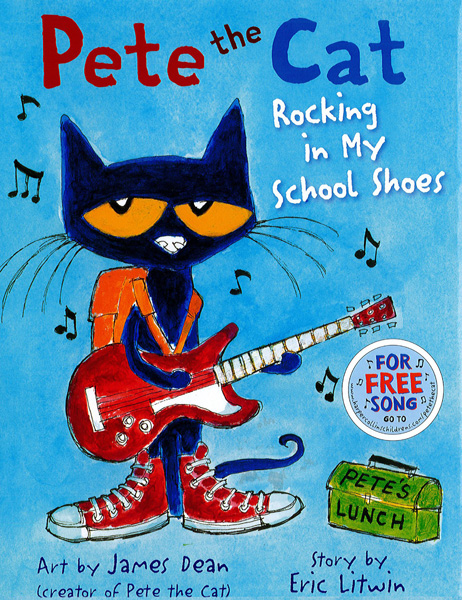 Activity page for Pete the Cat Book